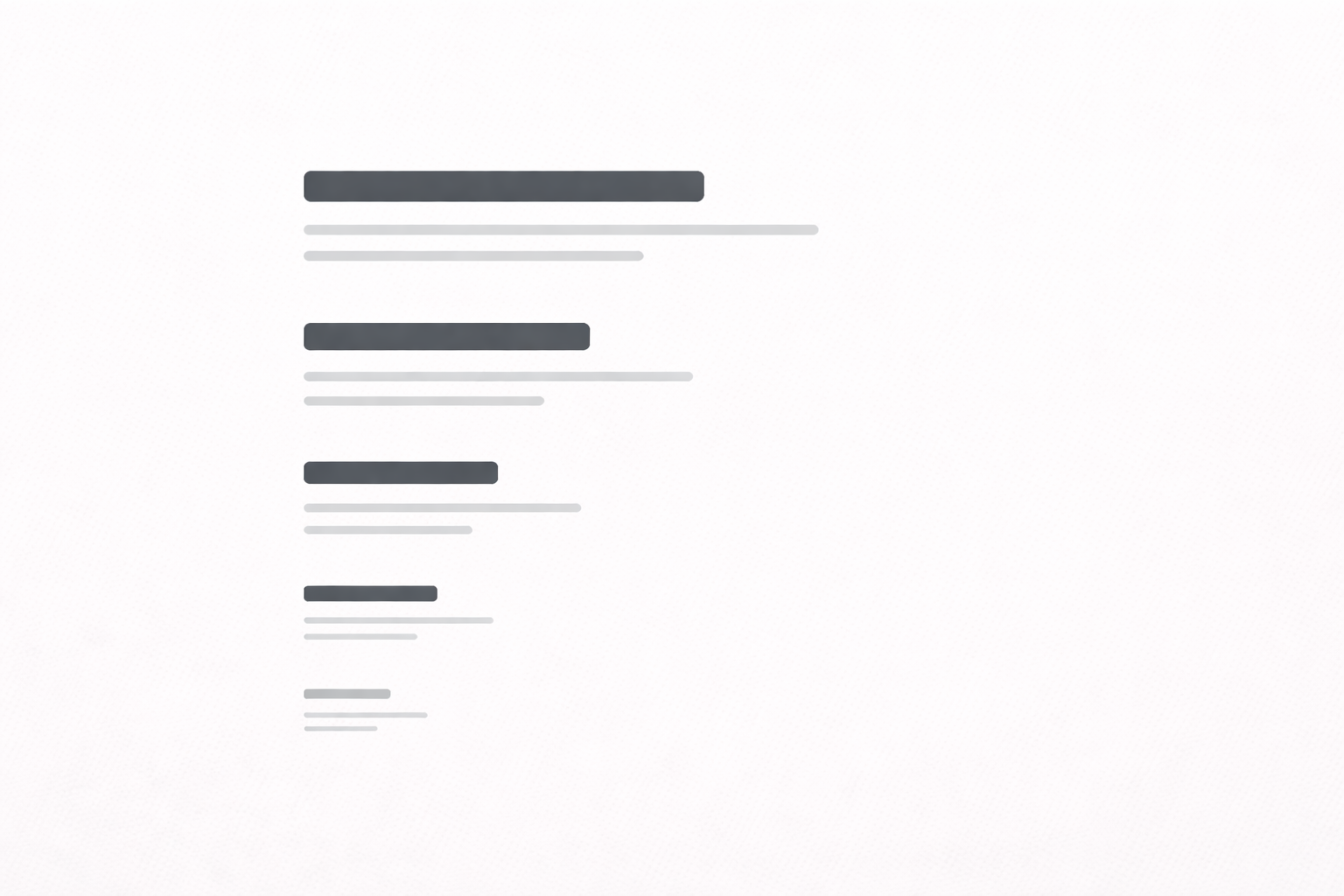 Referencia visual de tipografía y jerarquías